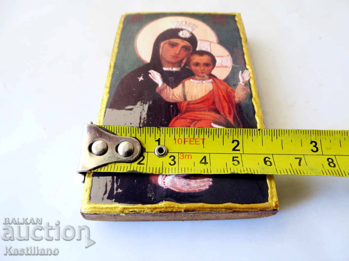 Auction  Orthodox icon of the Holy Theotokos with the Christ Child 1