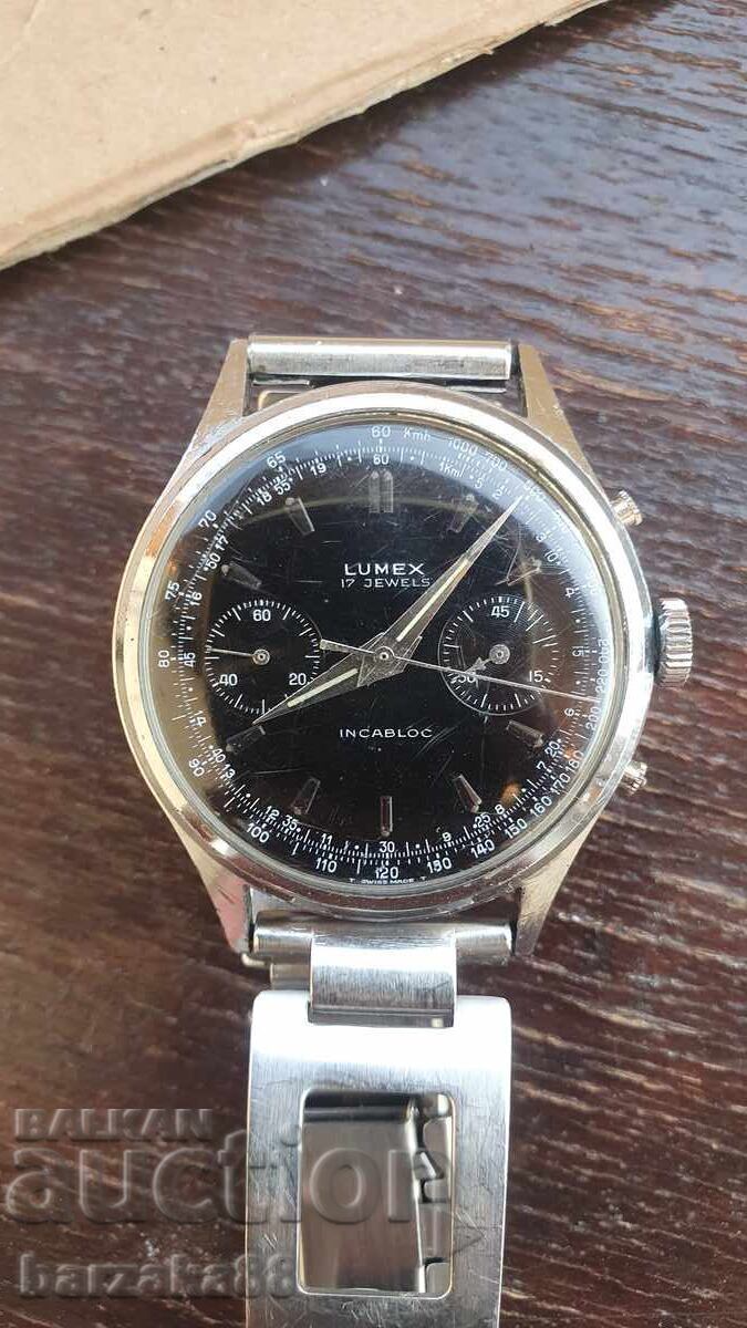 Ανδρικό μηχανικό ρολόι Lumex Χρονογράφος Ανδρικό μηχανικό ρολόι Lumex Χρονογράφος
