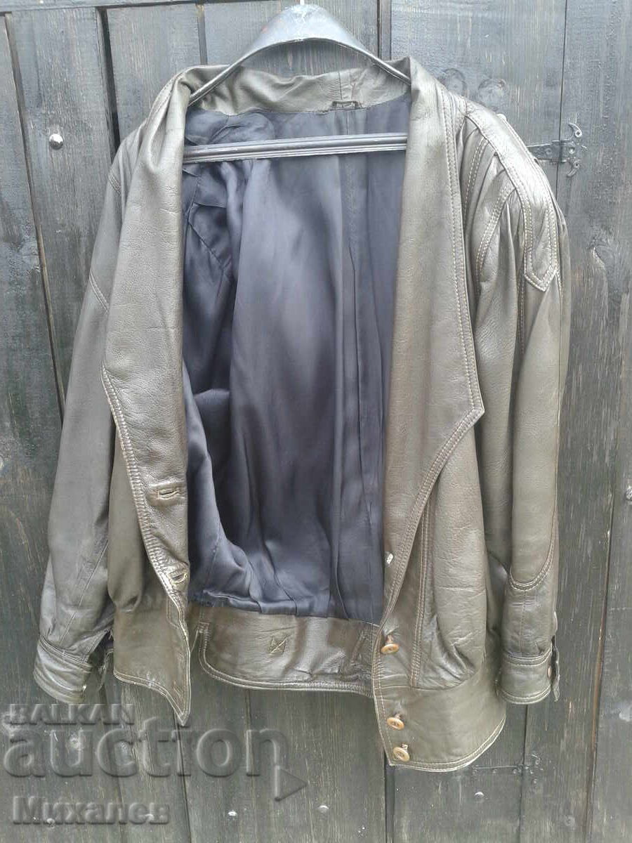 Women's leather jacket - 5