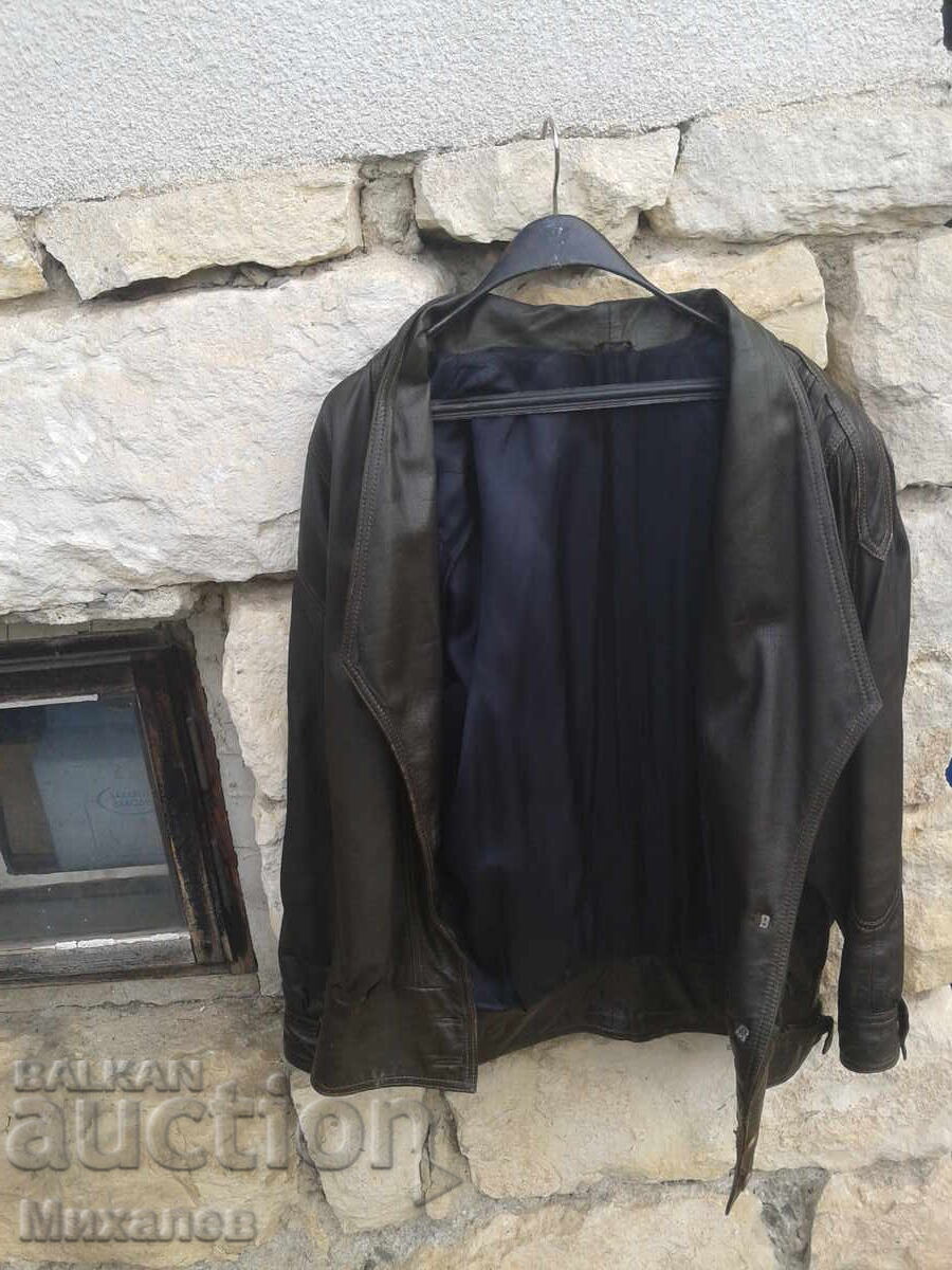 Women's leather jacket
