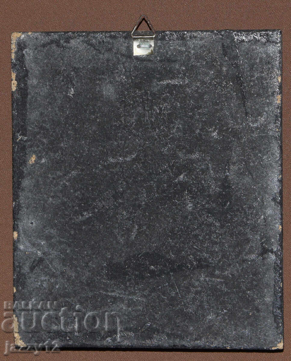 Μικρή ελληνική μεταλλική εικόνα-μινιατούρα - 5