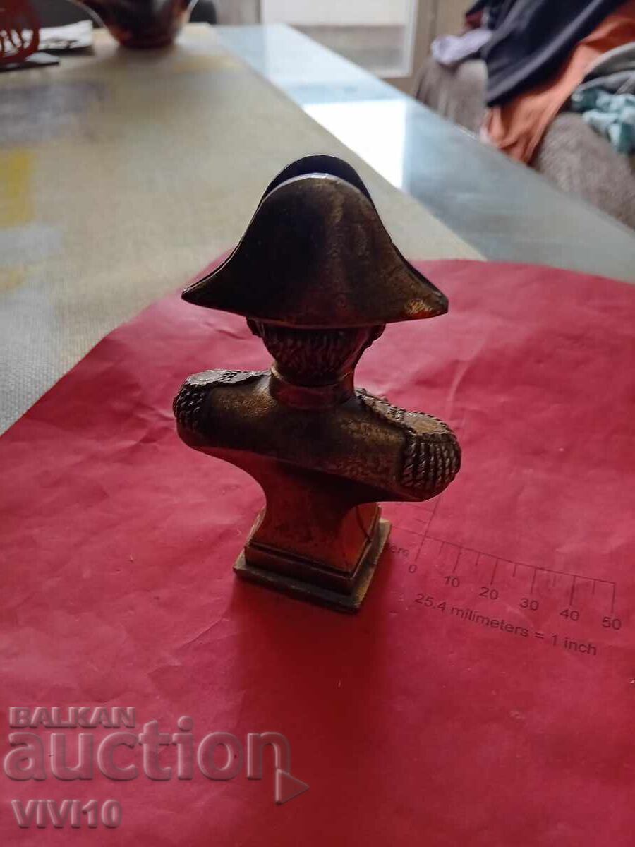 Auction  Antique figure, metal, Napoleon