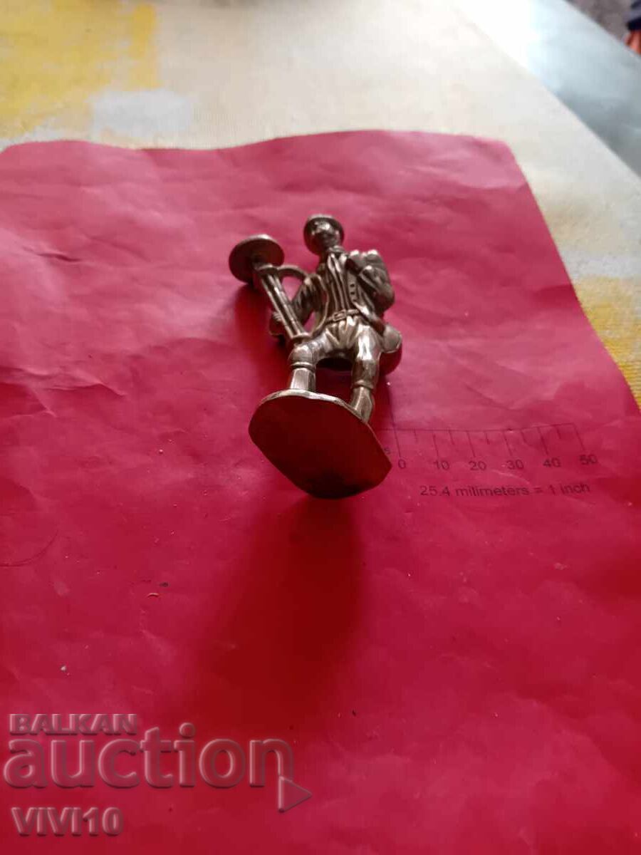 Аукцион Старинна фигурка, коминочистач, Англия