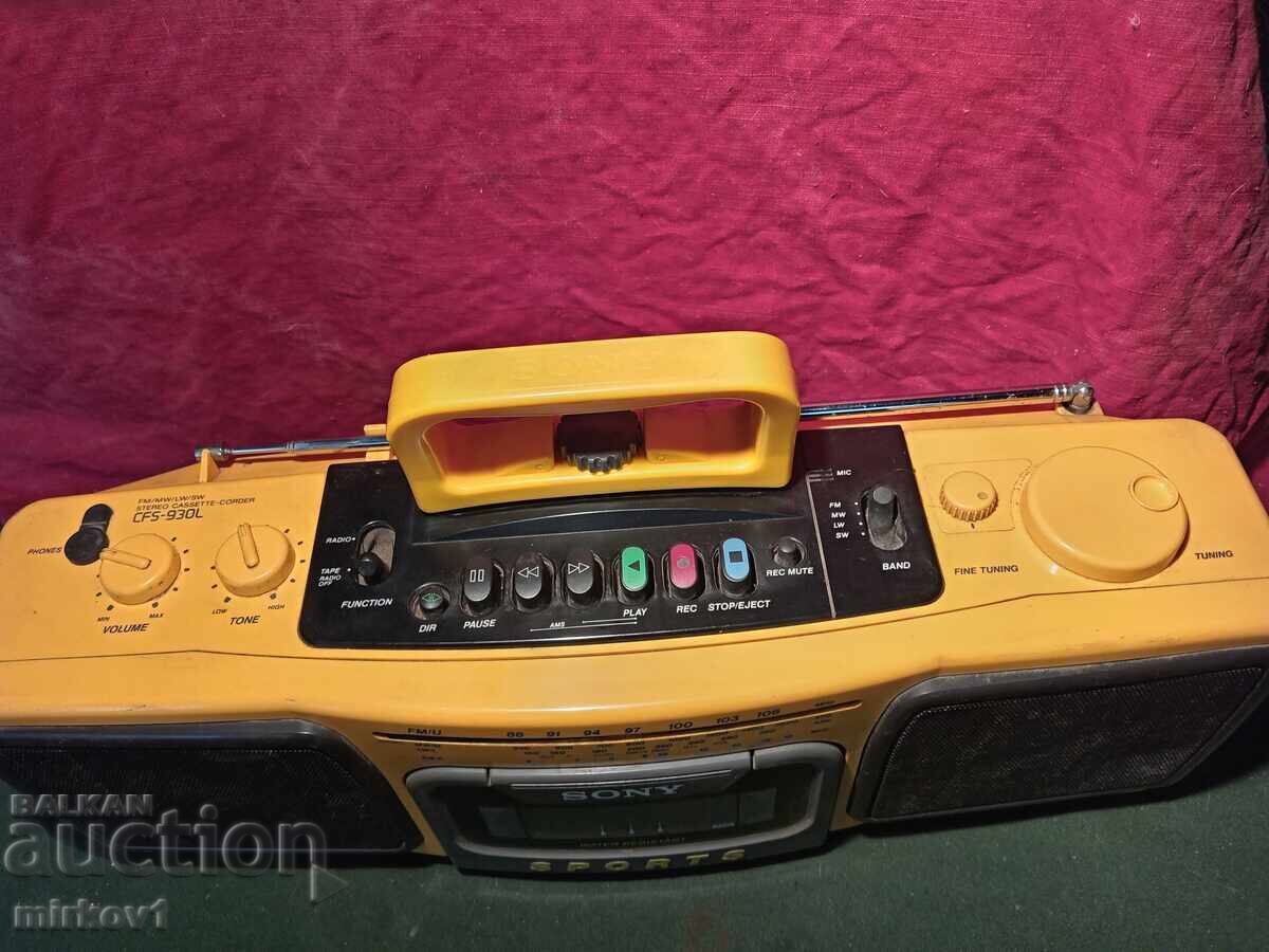 Japanese Radio Cassette Player SONY with price 120.00 BGN | € 61.36