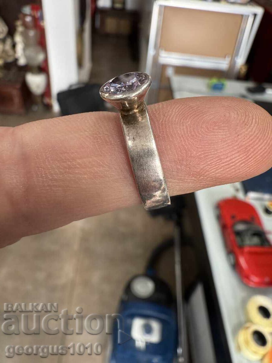 Сребърен пръстен с циркон №7538 с цена 55.00 лв. | € 28.12 Сребърен пръстен с циркон №7538 с цена 55.00 лв. | € 28.12