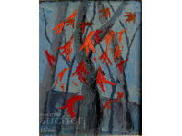 Lemnul 4, Vlado Rumenov, 2018, 70/50 cm. m. b. c-n