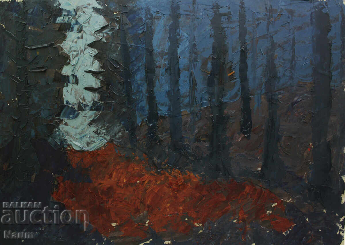 The Tree 7, Vlado Rumenov, 2020, 50/70 cm. o. c