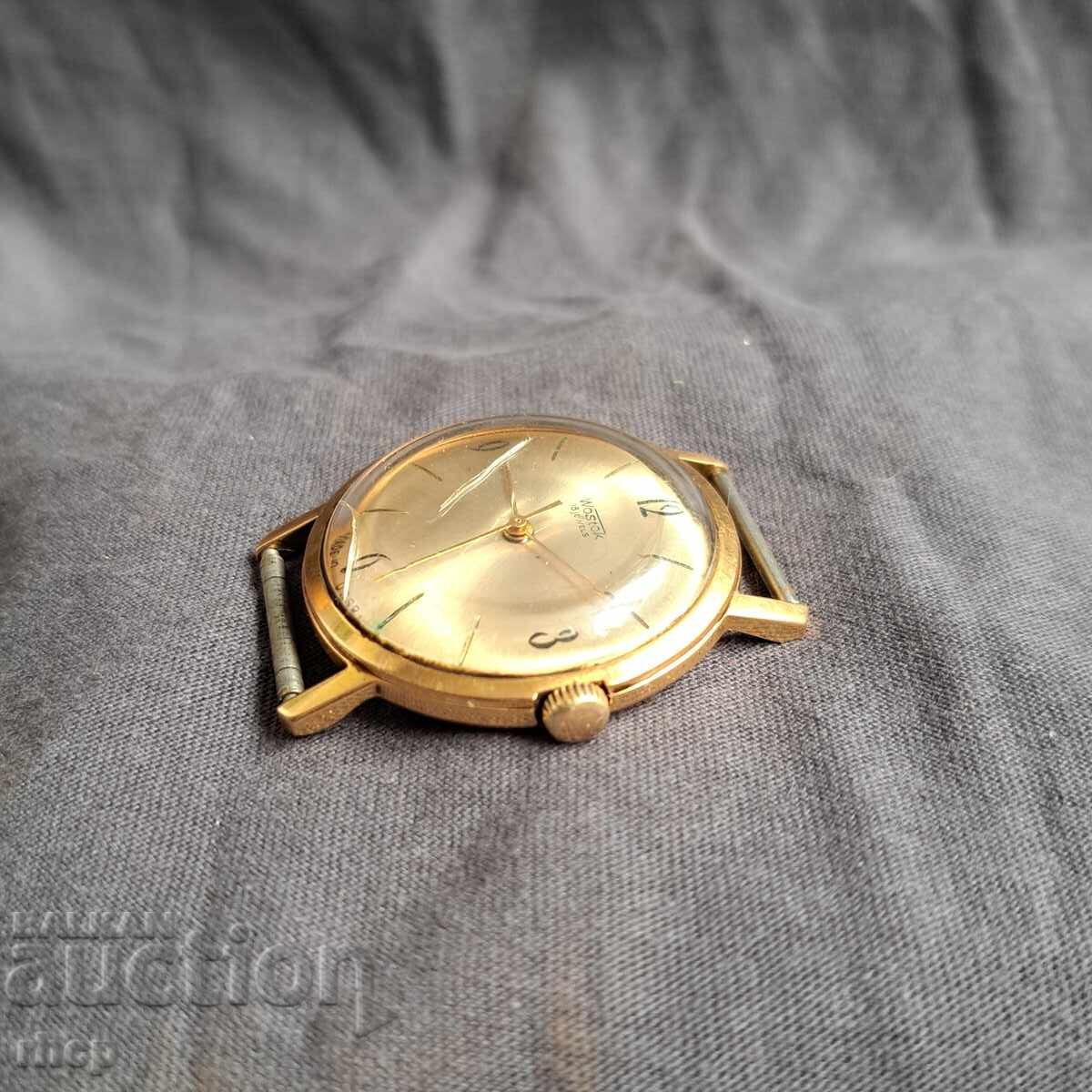 Vostok AU20 Soviet Mechanical Watch Working Gold Plated with price 160.99 BGN | € 82.31