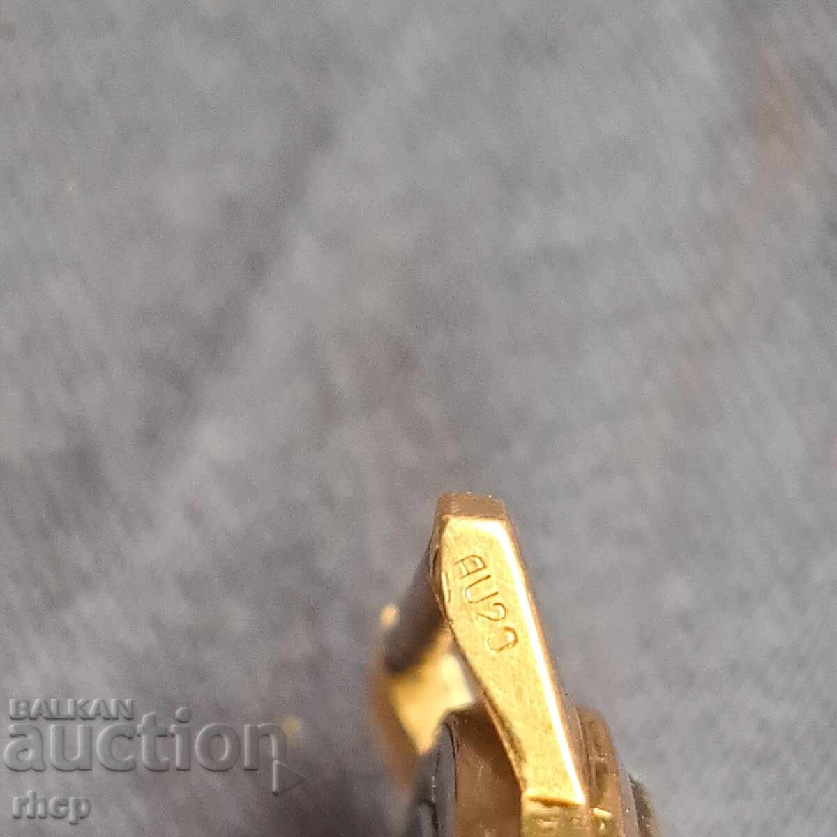 Delivery of Vostok AU20 Soviet Mechanical Watch Working Gold Plated