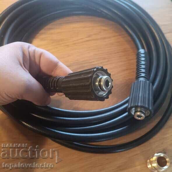 Σωλήνας για πλυστικό μηχάνημα 10 μ με σύνδεσμο M22-14, για Karcher - 5