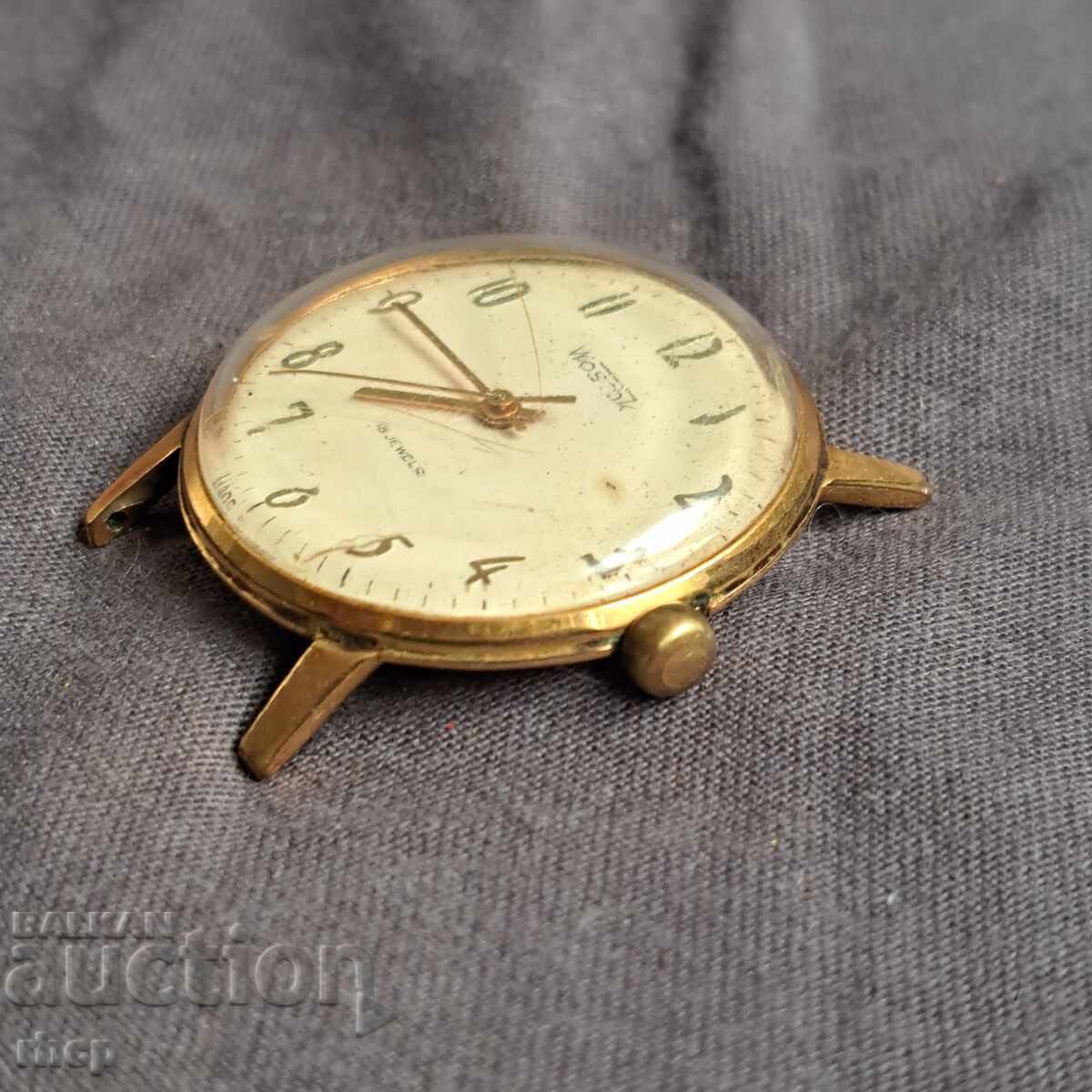 Vostok AU10+ Soviet Hand Watch Working Gold Plated with price 105.99 BGN | € 54.19 Vostok AU10+ Soviet Hand Watch Working Gold Plated with price 105.99 BGN | € 54.19