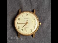 Vostok AU10+ ceas de mână sovietic funcțional placat cu aur