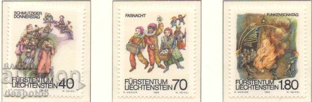 1983. Λιχτενστάιν. Καρναβάλια 1983. Λιχτενστάιν. Καρναβάλια