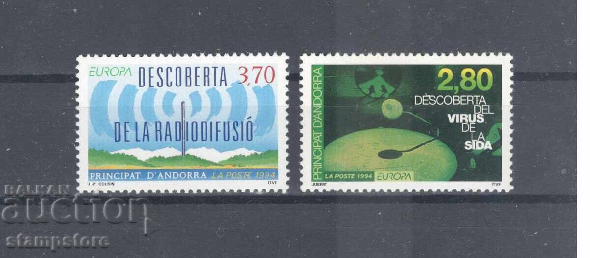 French Andorra - Europe Sept - 1994