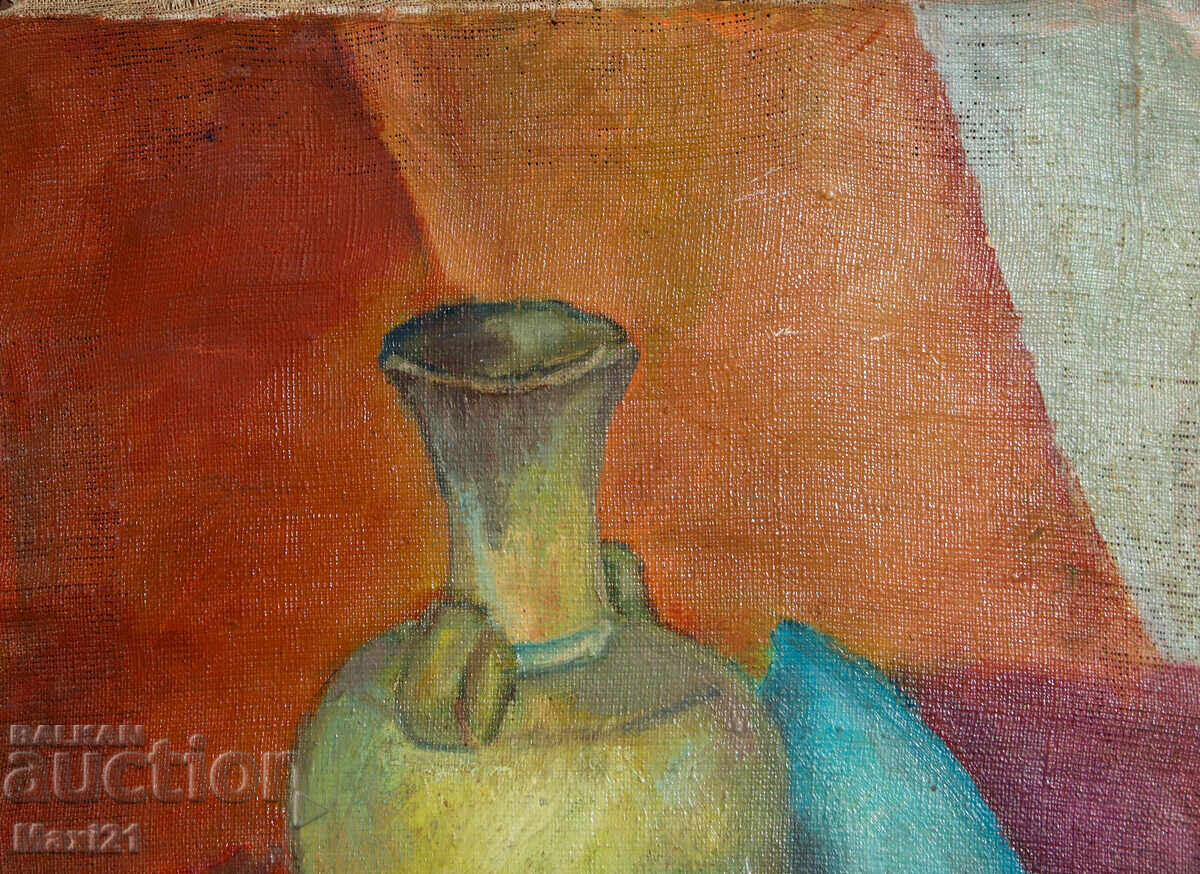 Παράδοση Παλιός ελαιογραφία νεκρή φύση