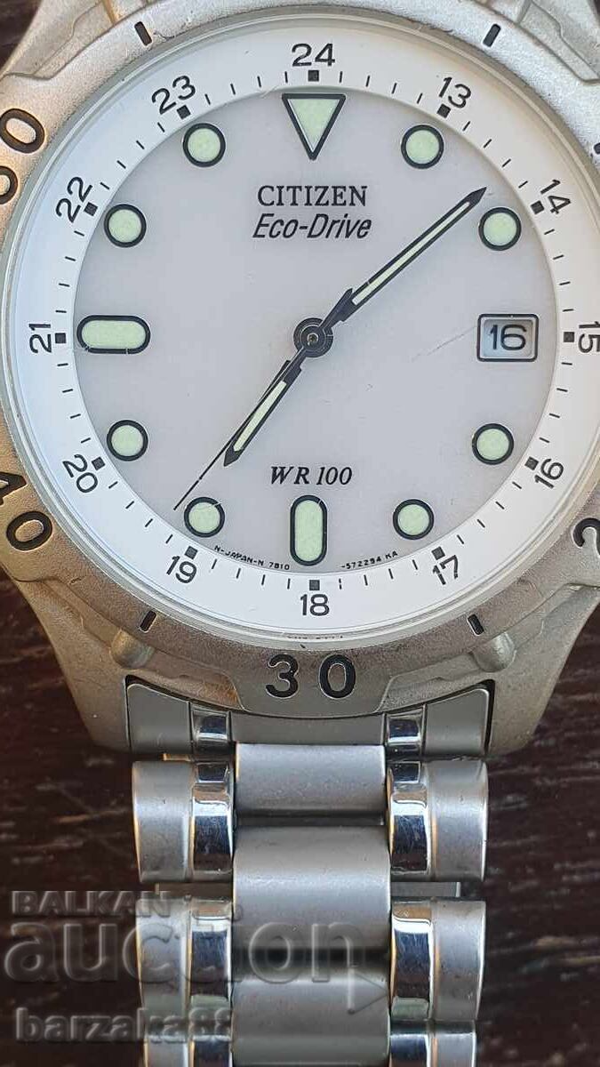 Auction  Men's Citizen Eco Drive 7870 Watch
