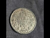 1 leu 1913 monedă argint