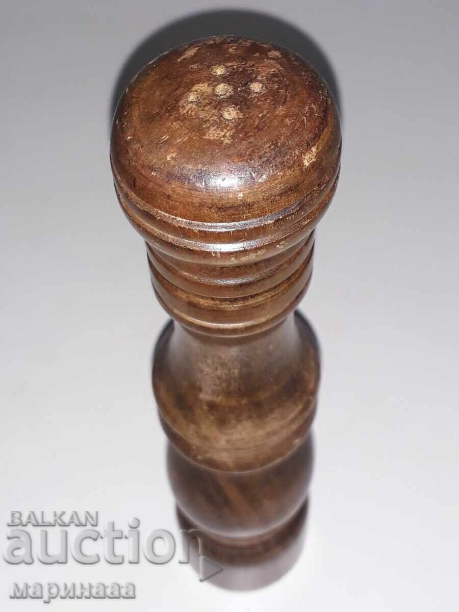 Auction OLD SALT CELLAR. WOOD Auction OLD SALT CELLAR. WOOD