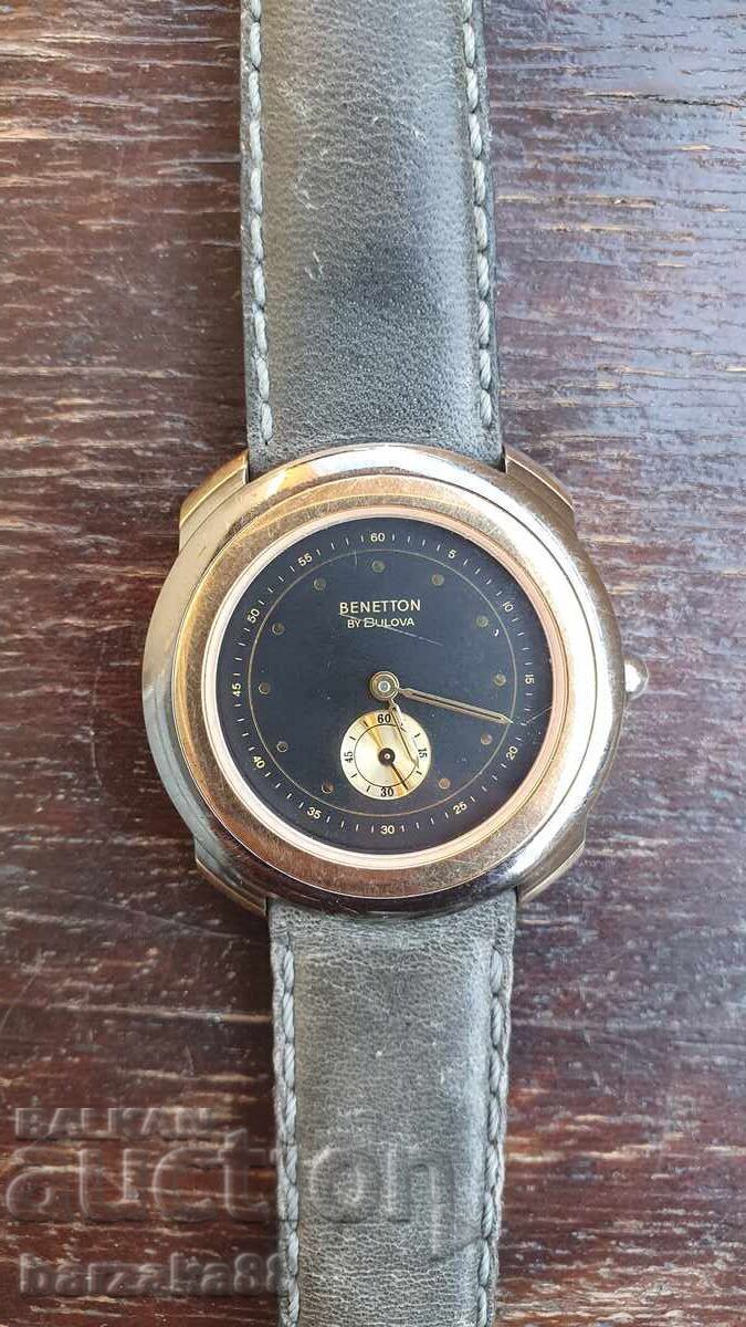 Ceas de mână bărbătesc cu cuarț Benetton by Bulova Ceas de mână bărbătesc cu cuarț Benetton by Bulova