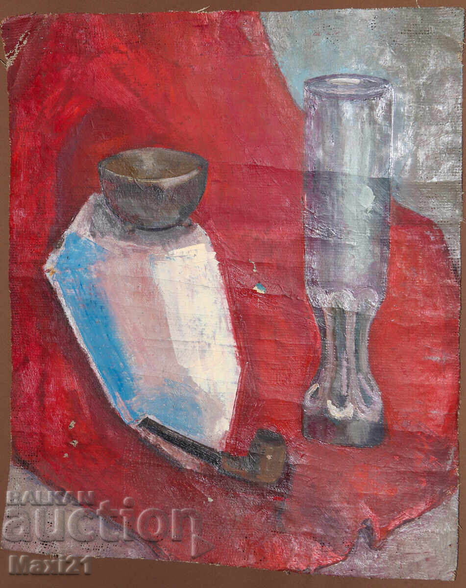 Old oil painting still life with price 250.00 BGN | € 127.82