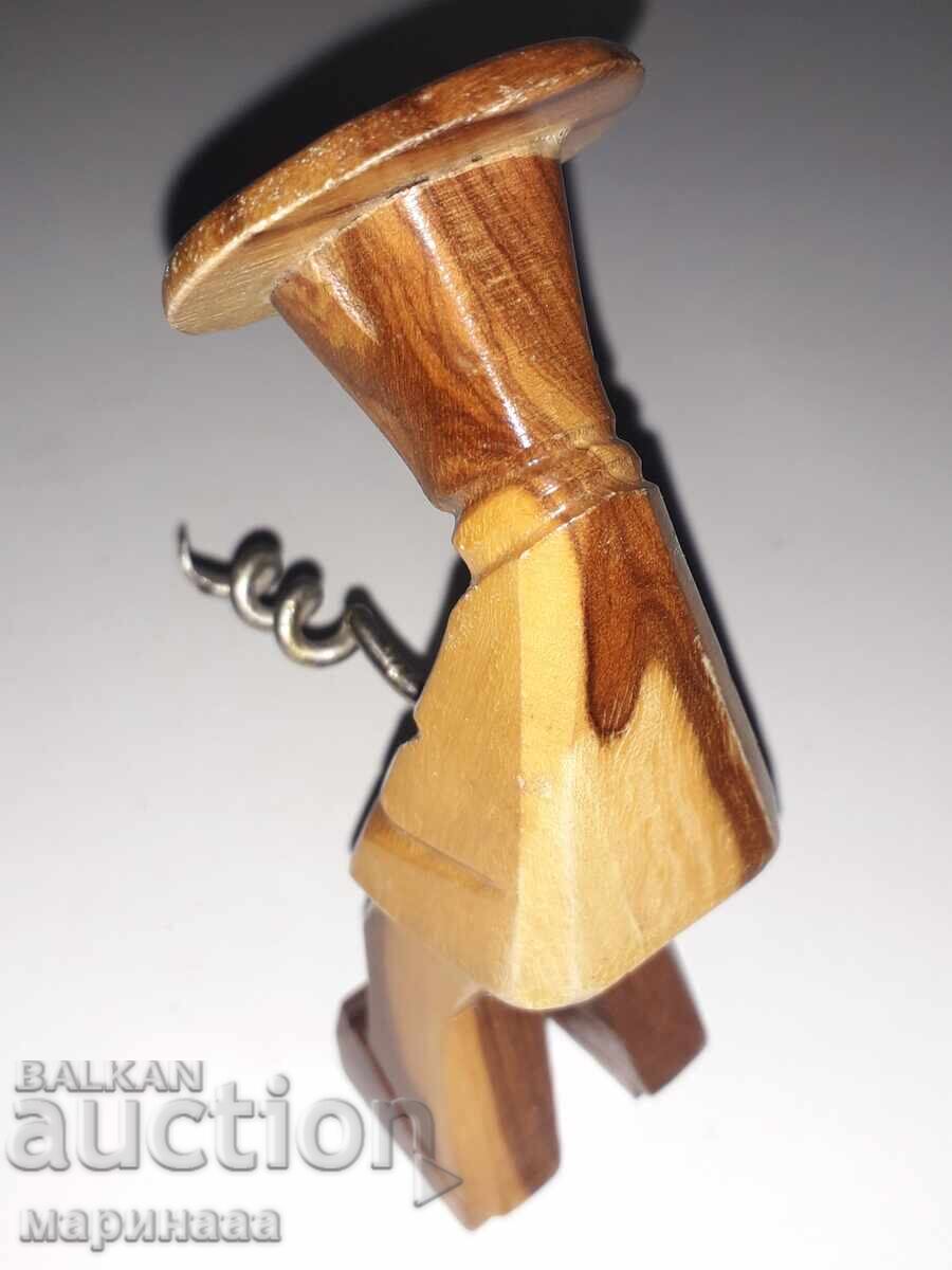Delivery of CORKSCREW. WOODCARVING