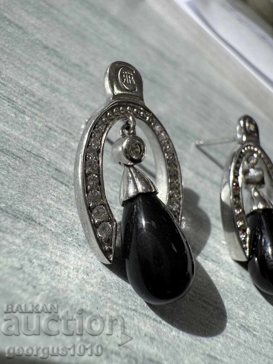 Ασημένια σκουλαρίκια CERRUTI 1881 №7541 με τιμή 100.00 BGN | € 51.13 Ασημένια σκουλαρίκια CERRUTI 1881 №7541 με τιμή 100.00 BGN | € 51.13