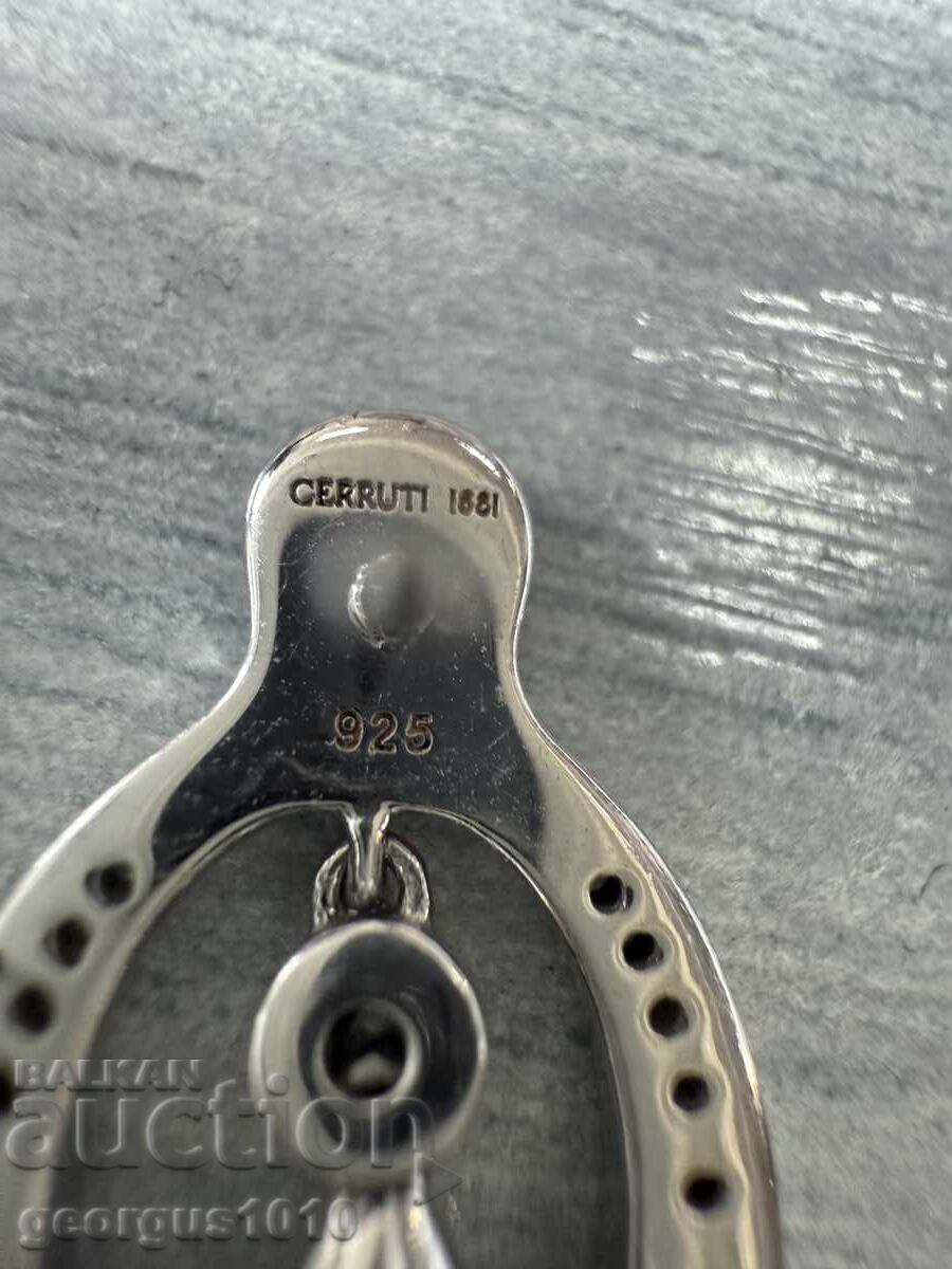 Δημοπρασία Ασημένια σκουλαρίκια CERRUTI 1881 №7541 Δημοπρασία Ασημένια σκουλαρίκια CERRUTI 1881 №7541