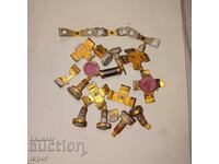 Gold-plated transistors