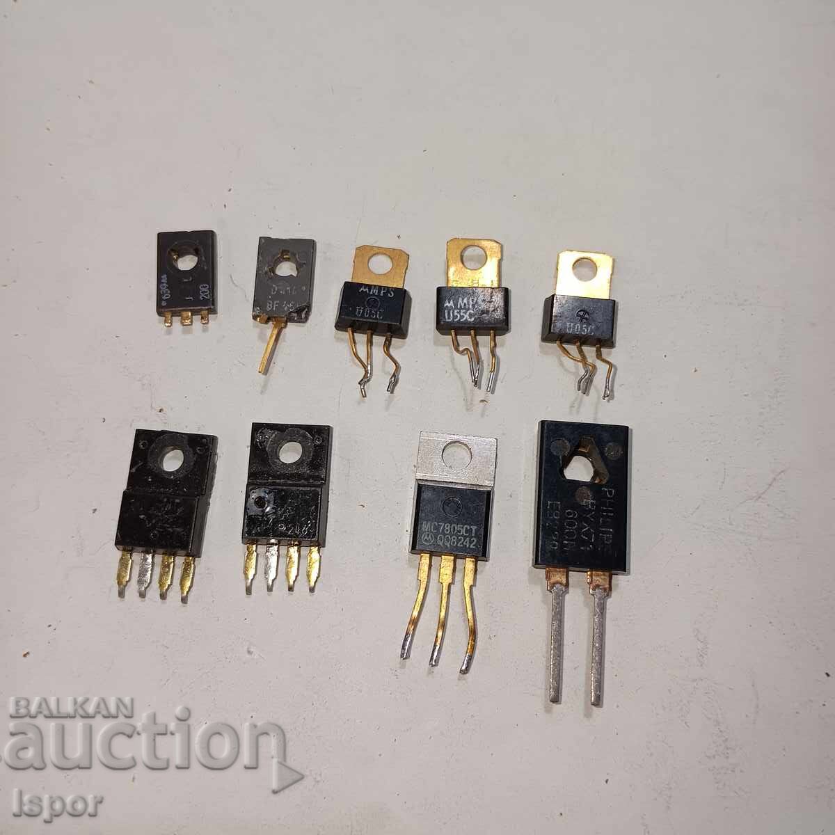 Tranzistori placati cu aur Tranzistori placati cu aur