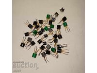 Gold-plated transistors