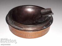 MASSIVE COPPER ASHTRAY. VRATSA