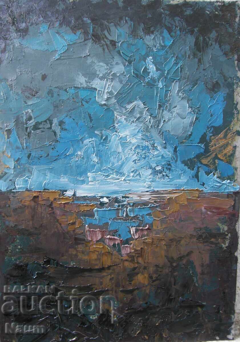 Θάλασσα 7, Βλάδο Ρουμένοφ, 2013, 50/35 εκ. μ. β. κ-ν