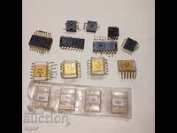 Gold-plated microchips