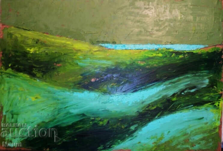 Морето 8, Владо Руменов, 20118 г., 25/70 см. м. б. к-н