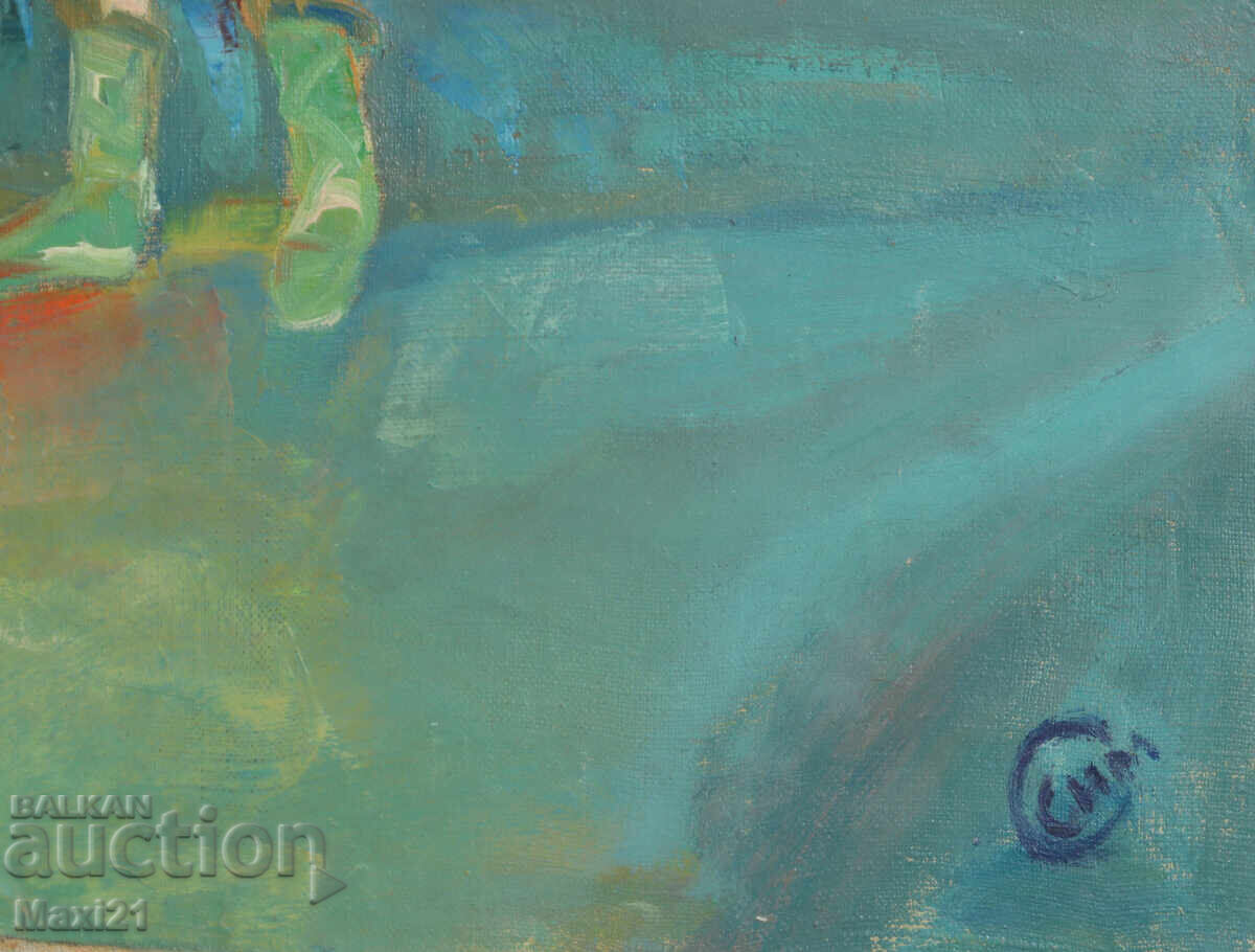 Oil painting, figurative composition - 7 Oil painting, figurative composition - 7