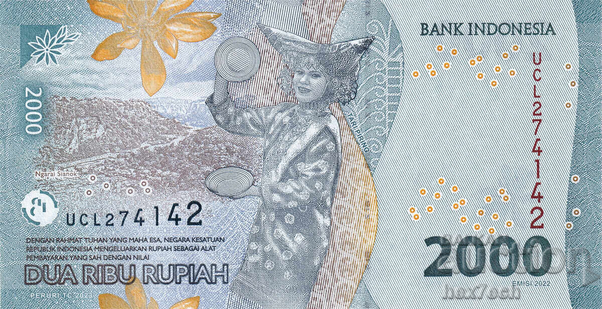 Auction ❤️ ⭐ Indonesia 2023 2000 rupiah UNC new ⭐ ❤️ Auction ❤️ ⭐ Indonesia 2023 2000 rupiah UNC new ⭐ ❤️