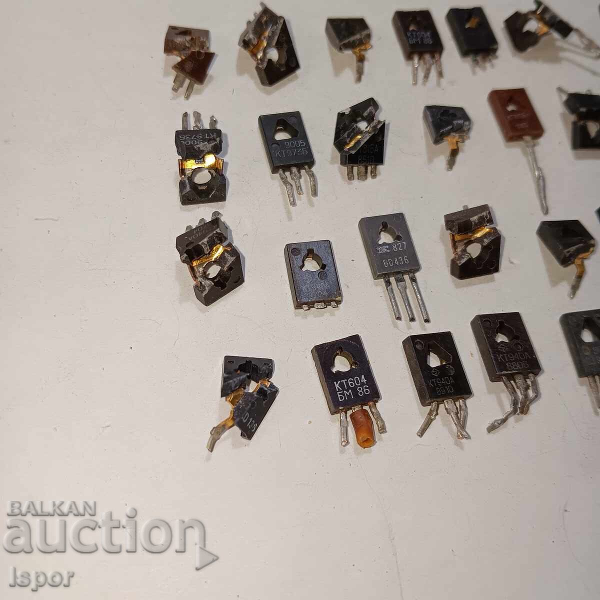 USSR transistors with price 15.00 BGN | € 7.67