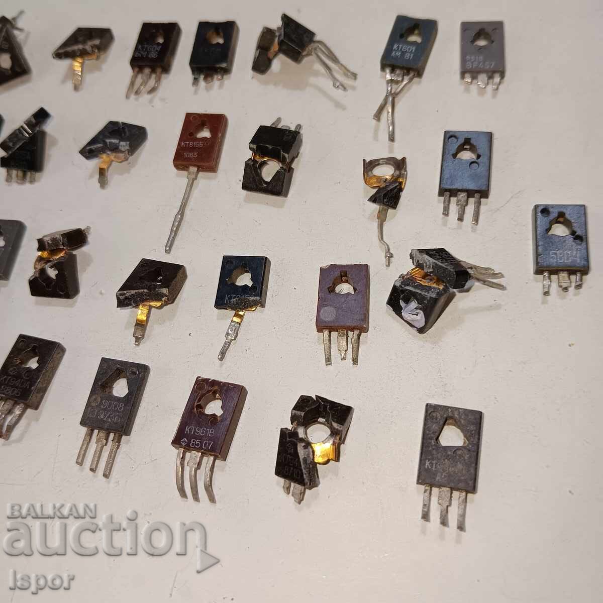 Auction  USSR transistors