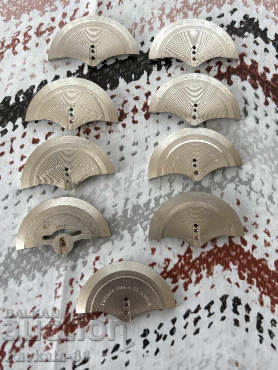 Rotors for 23-jewel automatic watch Rotors for 23-jewel automatic watch