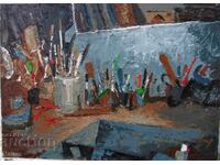 Νεκρή φύση, Βλάδο Ρουμένοφ, 2019, 60/80 εκ., μ. ε. πλ