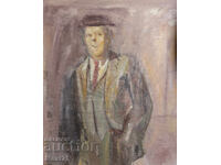 Картина маслени бои мъжки портрет