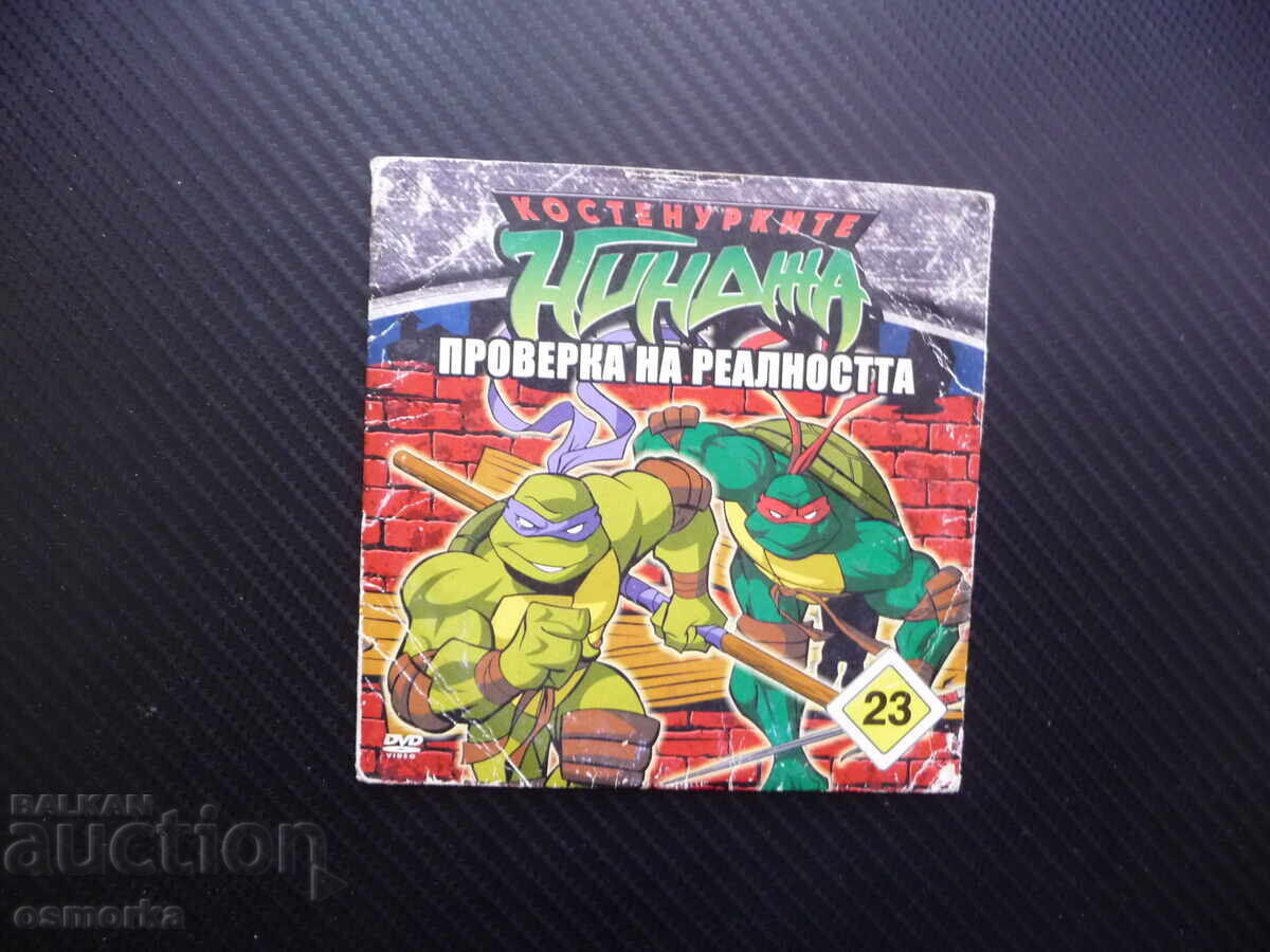 Țestoasele Ninja 23 DVD Film Verificarea Realității Dincolo Țestoasele Ninja 23 DVD Film Verificarea Realității Dincolo