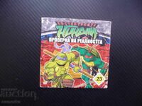 Țestoasele Ninja 23 DVD Film Verificarea Realității Dincolo