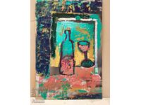 Still Life 3, Vlado Rumenov, 2023, 50/35 cm, oil on canvas