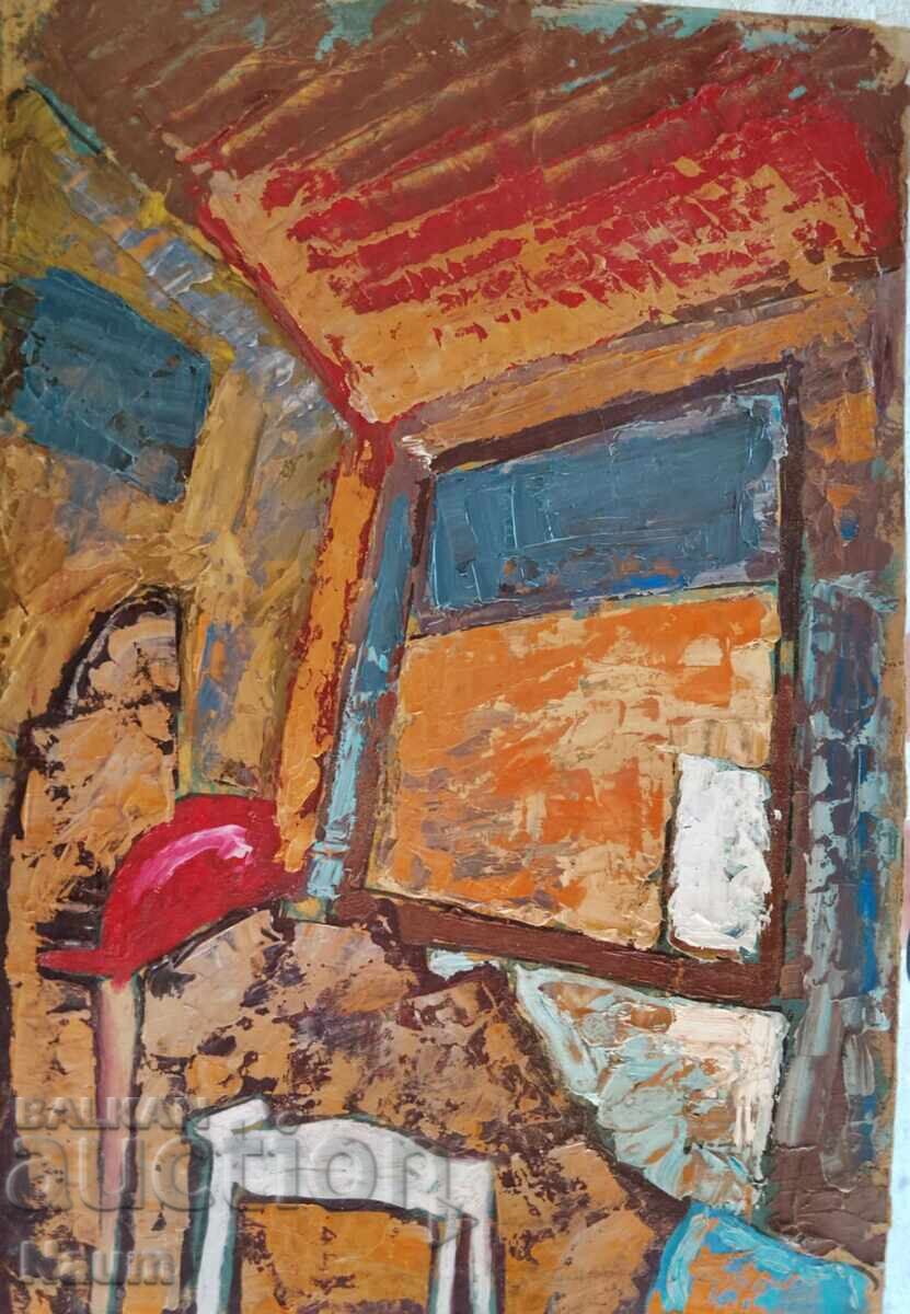 Интериор 3, Владо Руменов, 2023 г., 70/50 см., м. б. к-н