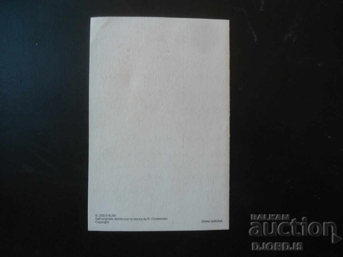 Auction Old Christmas card Auction Old Christmas card