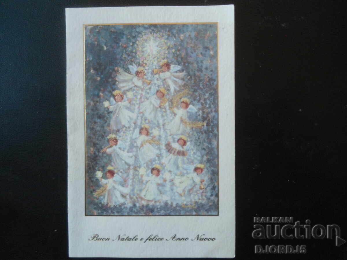 Old Christmas card Old Christmas card