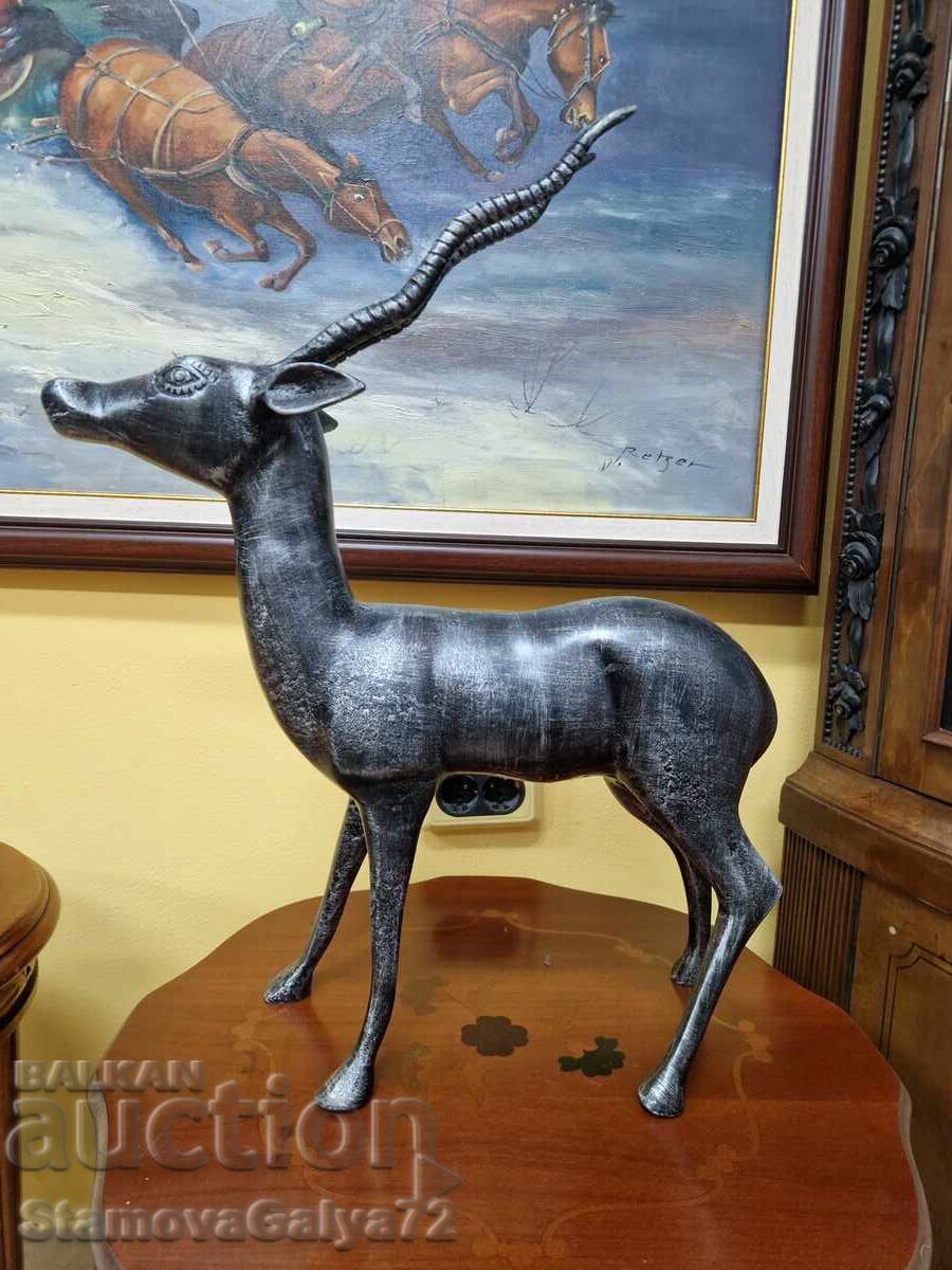 Beautiful, huge metal figure statuette with price 398.00 BGN | € 203.49