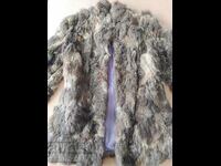 Palton de piele de iepure