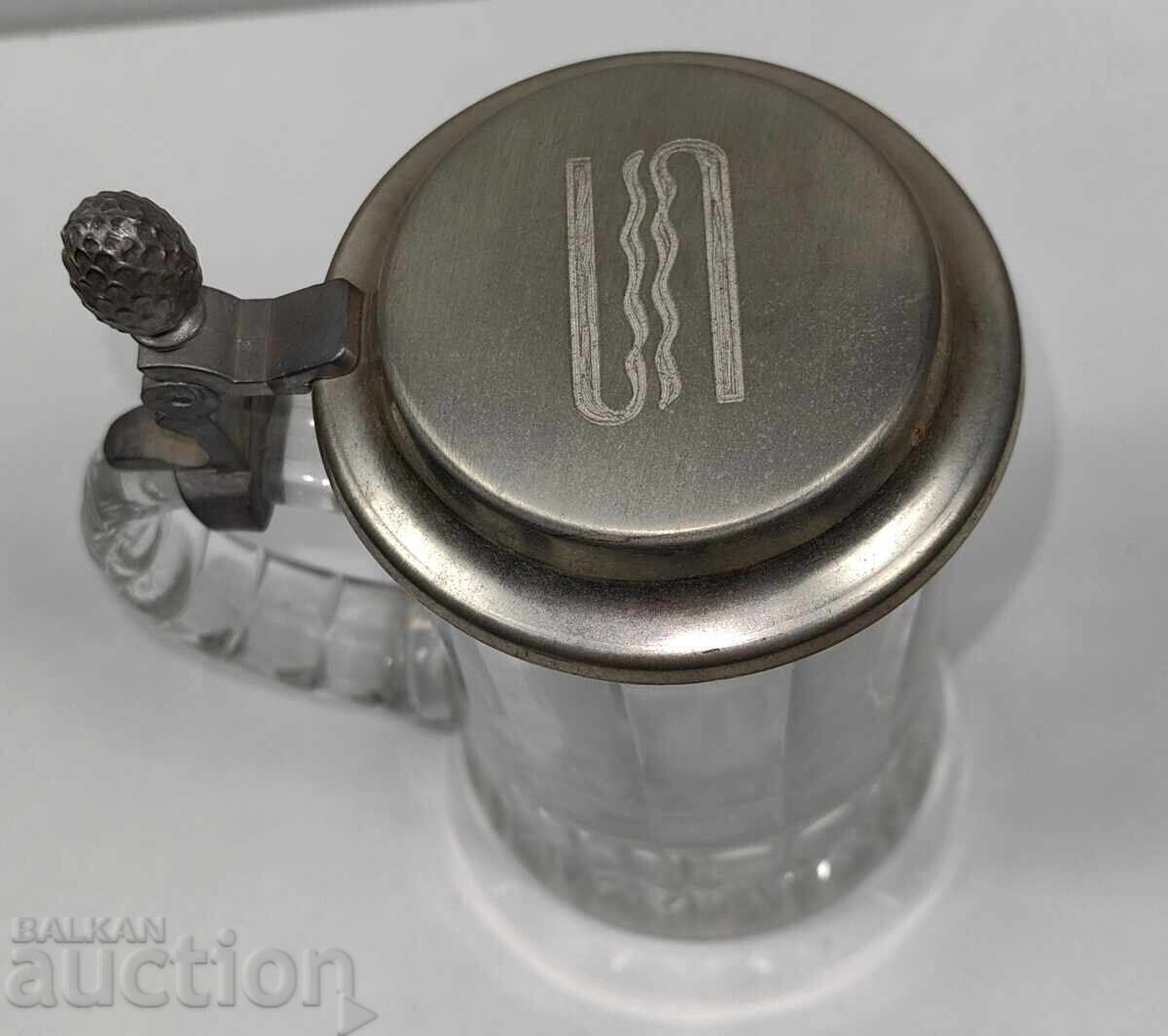 German Beer Stein with Lid, Excellent Condition with price 25.00 BGN | € 12.78